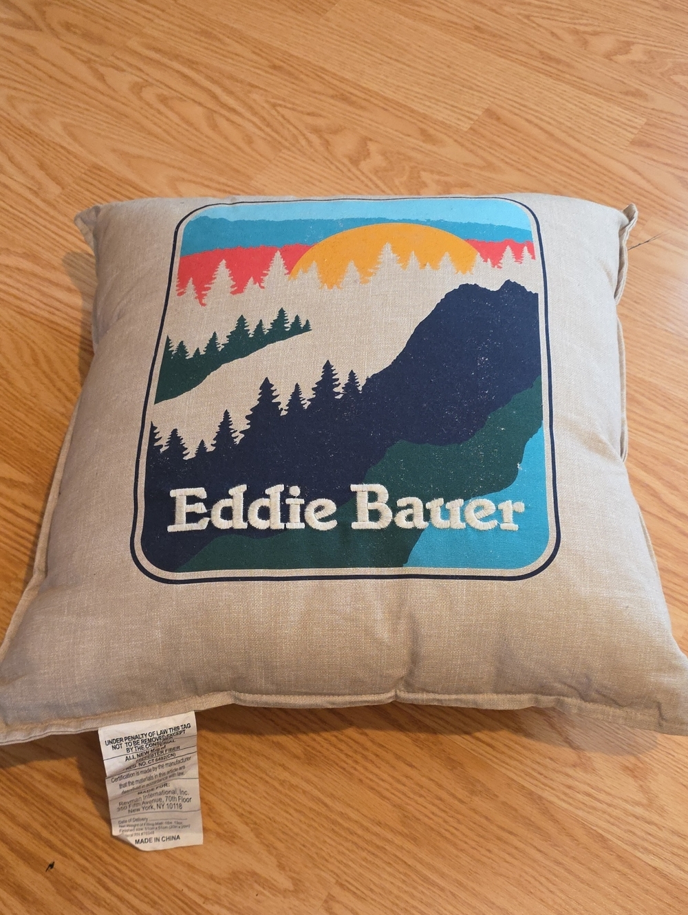 Eddie Bauer Mountain Sunset Pillow